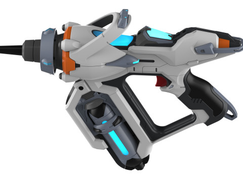 Juno Mediblaster - Overwatch - Printable - STL files - Personal Use 3Dプリントモデル