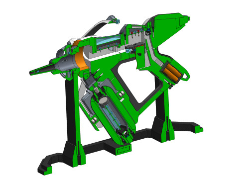 Juno Mediblaster - Overwatch - Printable - STL files - Personal Use 3Dプリントモデル