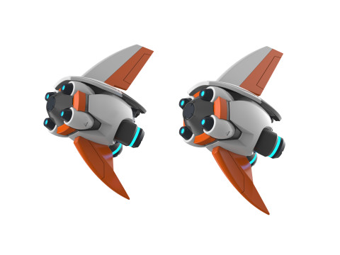 Junos Pulsar Torpedoes - Overwatch 2 - Printable - STL files - Personal Use 3D-Druckmodell