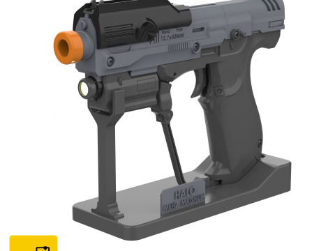 M6H2 Magnum - Halo - Printable - STL files - Personal Use Modelo de impresión 3D