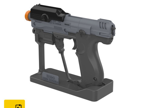 M6H2 Magnum - Halo - Printable - STL files - Personal Use Model do druku 3D