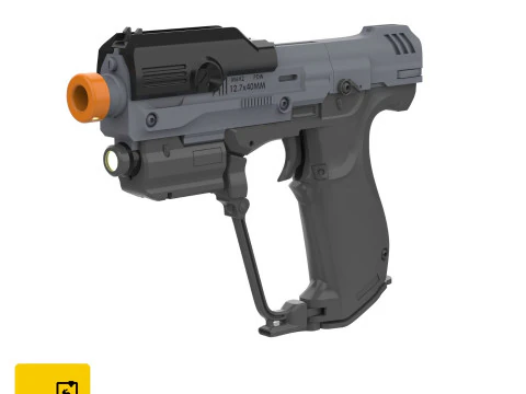 M6H2 Magnum - Halo - Stampabile - File STL - Uso personale Modello di stampa 3D