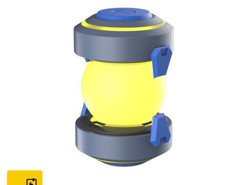 Ana Biotic Grenade - Overwatch - Printable - STL files - Personal Use Modelo de Impressão 3D