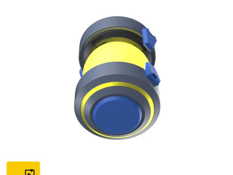 Ana Biotic Grenade - Overwatch - Printable - STL files - Personal Use 3D Print Model