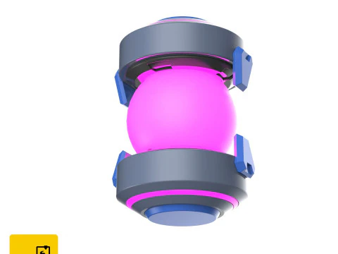 Ana Biotic Grenade - Overwatch - Printable - STL files - Personal Use 3D Print Model