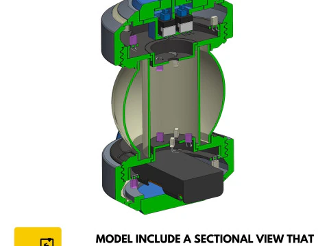 Ana Biotic Grenade - Overwatch - Printable - STL files - Personal Use 3D Print Model