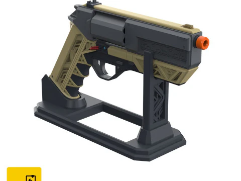 James Karras Revolver - Ningu&eacute;m Quer Morrer - Para Imprimir - Arquivos STL - Uso Pessoal Modelo de Impressão 3D