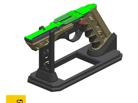 James Karras Revolver - Ningu&eacute;m Quer Morrer - Para Imprimir - Arquivos STL - Uso Pessoal Modelo de Impressão 3D