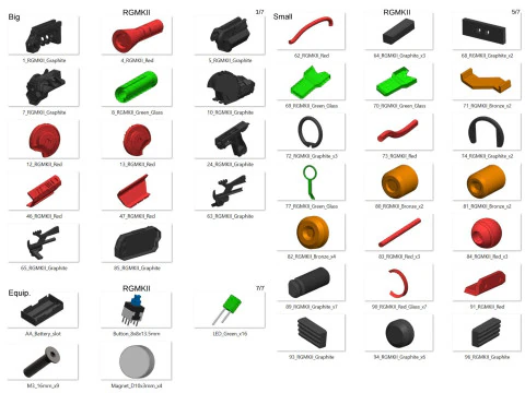 Ray Blaster Mark II COD - Stampabile - File STL - Uso personale Modello di stampa 3D