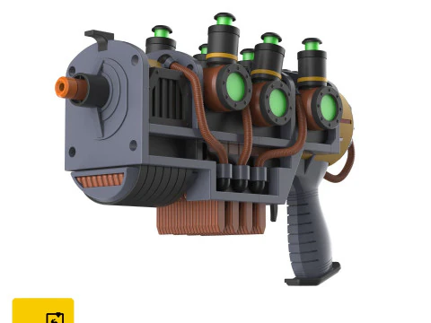 Plasma Blaster - Fallout 4 - Para impress&atilde;o - Arquivos STL - Uso pessoal Modelo de Impressão 3D