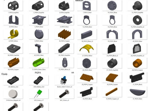 Plasma Blaster - Fallout 4 - Для печати - Файлы STL - Личное использование 3D Принт Модель