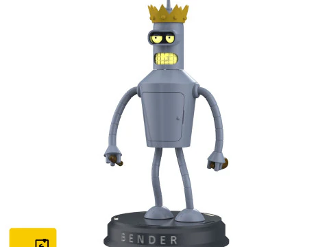 Bender - Druckbar - STL-Dateien - Pers&ouml;nliche Nutzung 3D Druckmodell