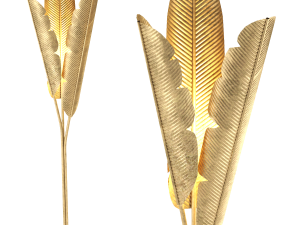 Eichholtz Plantain Floor Lamp 3D 模型