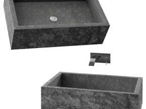 Stone washbasin 3D 模型
