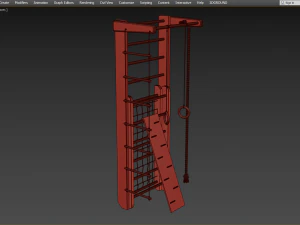 Childrens sports complex 1 3D Model