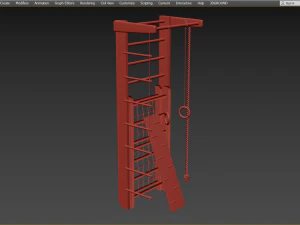 Childrens sports complex 1 3D Model