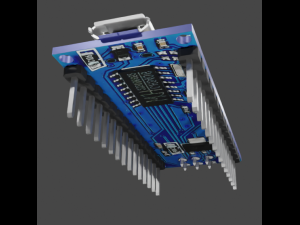 Arduino Nano V3 microcontroller 3D Model