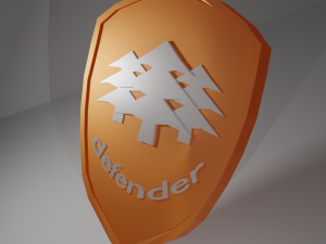 Forest Defenders Medal 3Dモデル