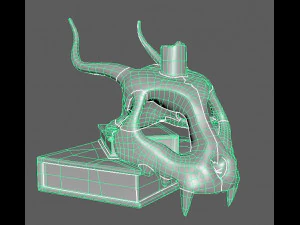 Fantasy scull 3D Model