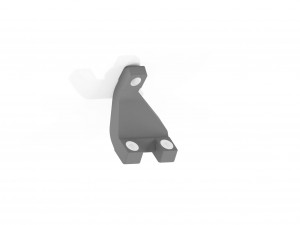 Steering Knuckle 4wd Bus Axle Low Entry Modelo 3D