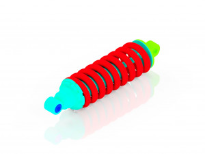 Suspension Modello 3D