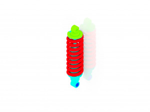 Suspension Modello 3D