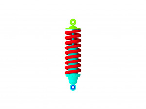 Suspension Modello 3D