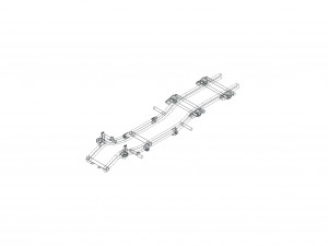 The Car Chassis 3D Model