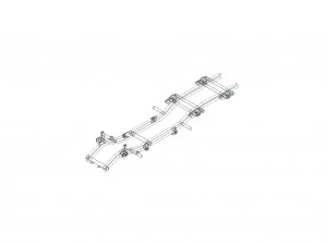 Sasis Mobil Model 3D