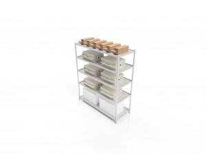Iron shelves 3D Model