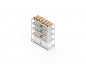 Iron shelves 3D Model