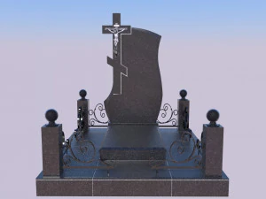 Tomb stones 3D Model