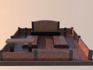 Tomb stones 3D Model