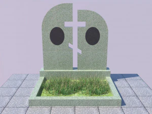 Tomb stones 3D Model