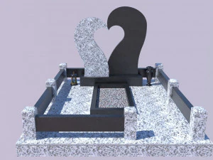 Tomb stones 3D Model