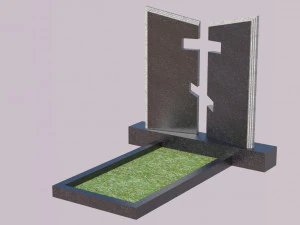 Tomb stones 3D Model