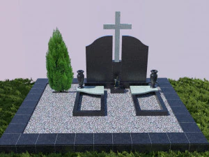 Tomb stones 3D Model