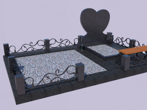 Tomb stones Modelo 3D