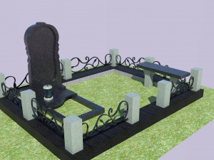 Tomb stones Modelo 3D