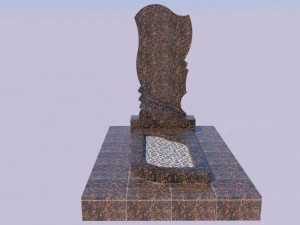 Tomb stones 3D Model