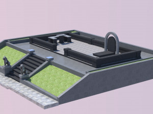 Tomb stones Modelo 3D