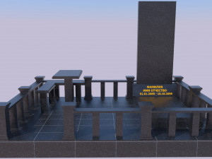 Tomb stones Modelo 3D