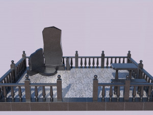 Tomb stones Modelo 3D