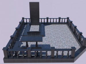Tomb stones Modelo 3D