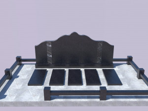 Tomb stones Modelo 3D