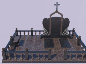 Tomb stones 3D Model