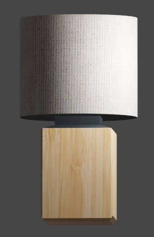 Table lamp Modelo 3D .c4d .max .obj .3ds .fbx .stl .blend 
