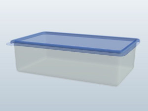 Plastic container for food Modelo 3D