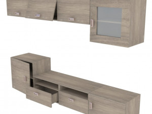 TV Stand 3D 模型