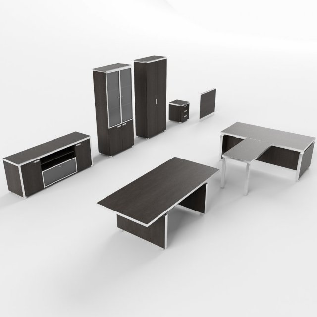 Furniture set for kitchen and living room Modèle 3D .c4d .max .obj .3ds .fbx .stl .blend